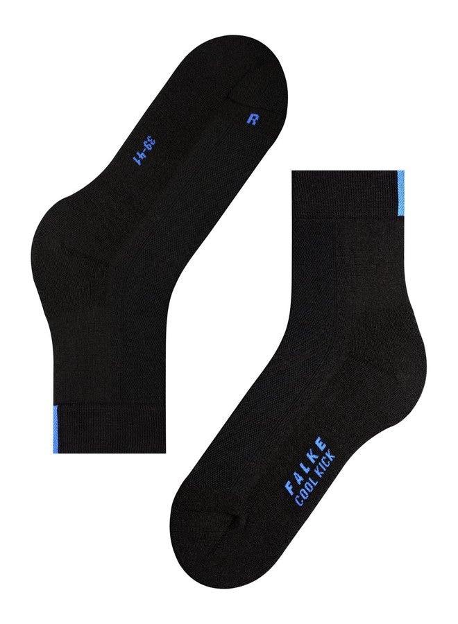 فلايك جوارب قصيرة للجنسين من فالك، لون أسود، مقاس 9-10 - Image 4