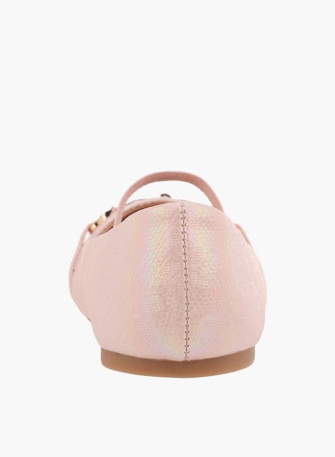 Flora Bella By Shoexpress Flora Bella Girls Buckle Accent Ballerina Shoes - Image 5