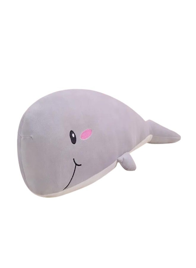 TechMax Solution Giant Whale Plush Body Pillow Oversized Stuffed Animal Cushion - Image 1