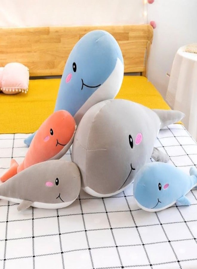 TechMax Solution Giant Whale Plush Body Pillow Oversized Stuffed Animal Cushion - Image 4