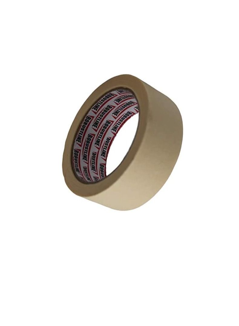 ROBUSTLINE ROBUSTLINE Masking Tape 2 Inch x 25 Yard Beige Color  - Image 3