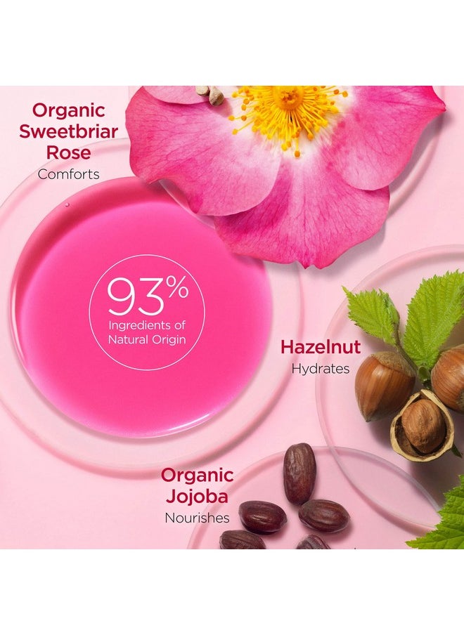 CLARINS زيت راحة الشفاه؛ يهدئ ويرطب ويحمي الشفاه؛ لمسة نهائية لامعة للغاية؛ يملأ الشفاه بشكل واضح؛ 93% من المكونات الطبيعية؛ زيت الورد البري العضوي الغني بأوميجا 6 وأوميجا 3  - Image 4