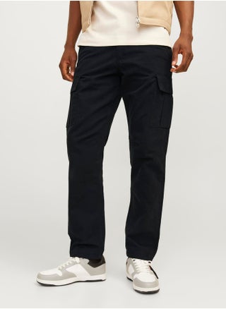 Solid Relaxed Fit Cargo Pants - pzsku/ZB9A35EA8D0E2245304FBZ/45/1748287033/28c2dd6a-b880-4407-89a4-2e65c37f504b