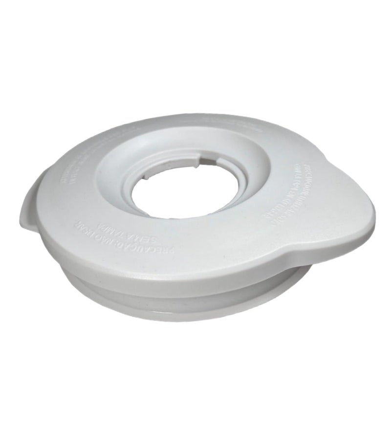 Piumeif 124462-000-805 Glass Blender Jar Lid Replacement 110404-000-805 Fits for Oster Blender Jars that Measure 5 1/2"" at the Top -White - Image 2