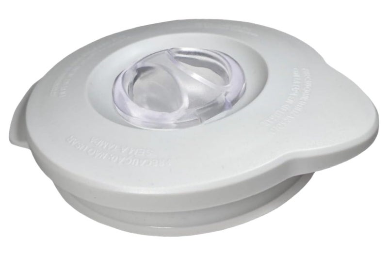 Piumeif 124462-000-805 Glass Blender Jar Lid Replacement 110404-000-805 Fits for Oster Blender Jars that Measure 5 1/2"" at the Top -White - Image 1