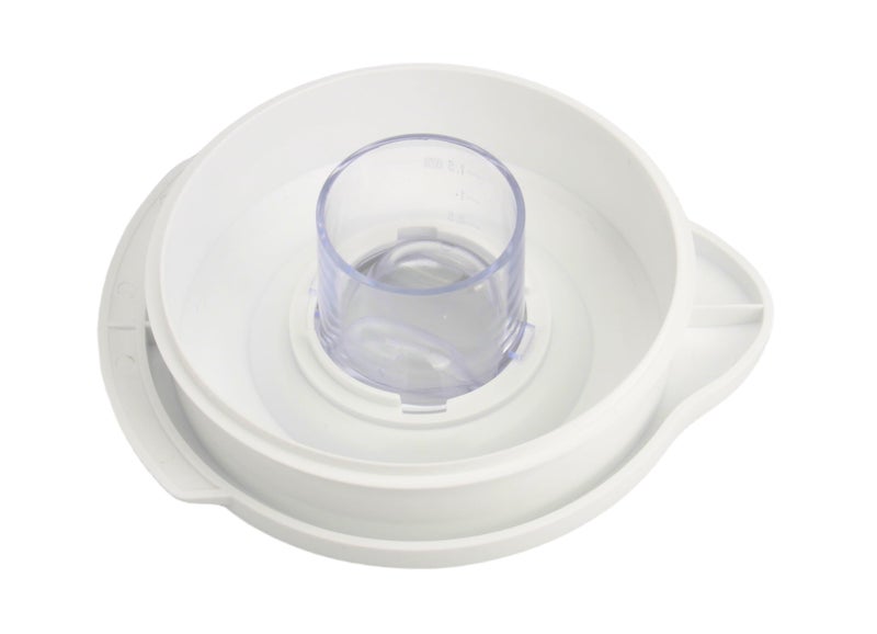 Piumeif 124462-000-805 Glass Blender Jar Lid Replacement 110404-000-805 Fits for Oster Blender Jars that Measure 5 1/2"" at the Top -White - Image 3
