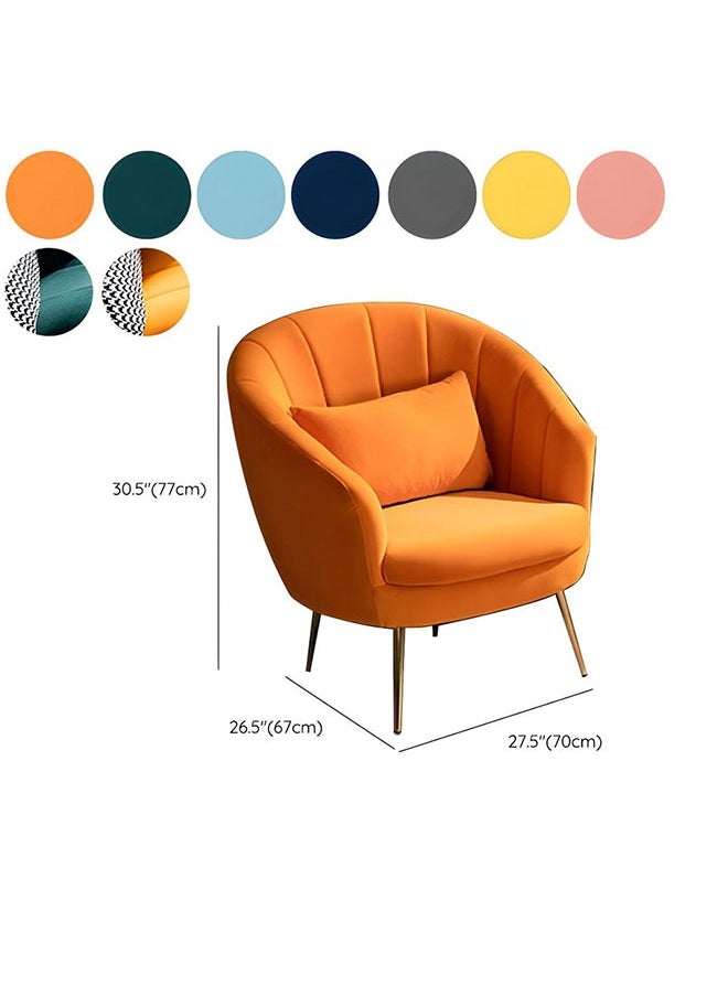 Lazy Armchair Sofa Single Sofa Relaxing Sofa Chair Modern Luxurious Recliner Side Chair Contemporary Velvet Club Chair 77x67x70 cm 1 seater - pzsku/ZB9A376198F56310F535CZ/45/_/1700126496/d21ed271-f134-49d9-830f-18ddaf085ee0