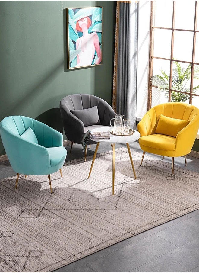 Lazy Armchair Sofa Single Sofa Relaxing Sofa Chair Modern Luxurious Recliner Side Chair Contemporary Velvet Club Chair 77x67x70 cm 1 seater - pzsku/ZB9A376198F56310F535CZ/45/_/1700126575/791522d7-7a06-435b-a4df-d8d2b3a4e0d8