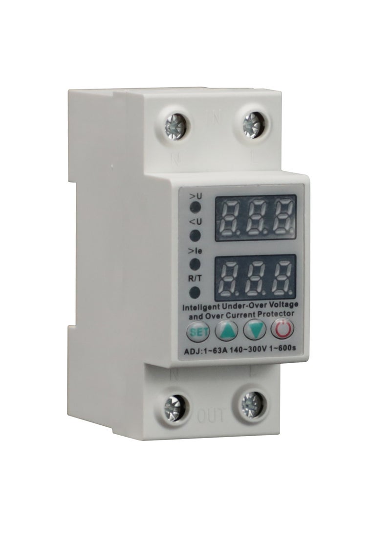 Suntree Over/Under Voltage Protector Circuit Breaker 2 Pole 220V 63A - Image 1