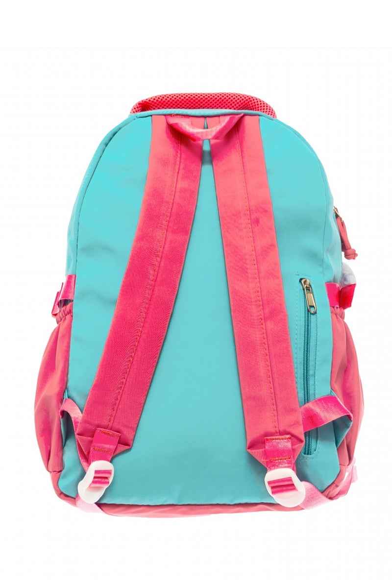 كروسلاند حقيبة ظهر  للأطفال واليافعين 18 بوصة (45 سم) متعددة الجيوب  - جيوب جانبيه  مع شارات تزيينية وملحقاتها - Image 3