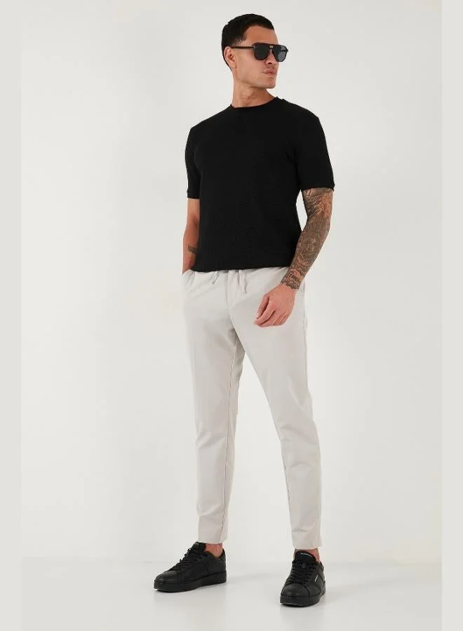 Buratti  Buratti Stretch Cotton Slim Fit Crew Neck T Shirt Men's T-Shirt 5902639 for Men | Best Price UAE