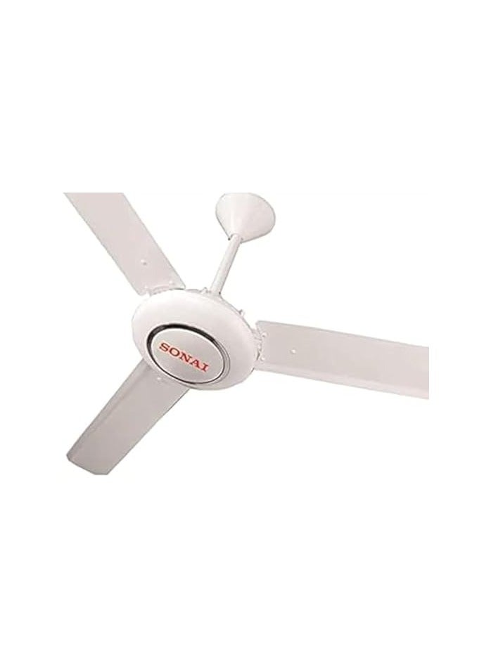 سوناي مروحة سقف/ 56 بوصة / 5 سرعات / 3 ريش/ 75وات - Image 3