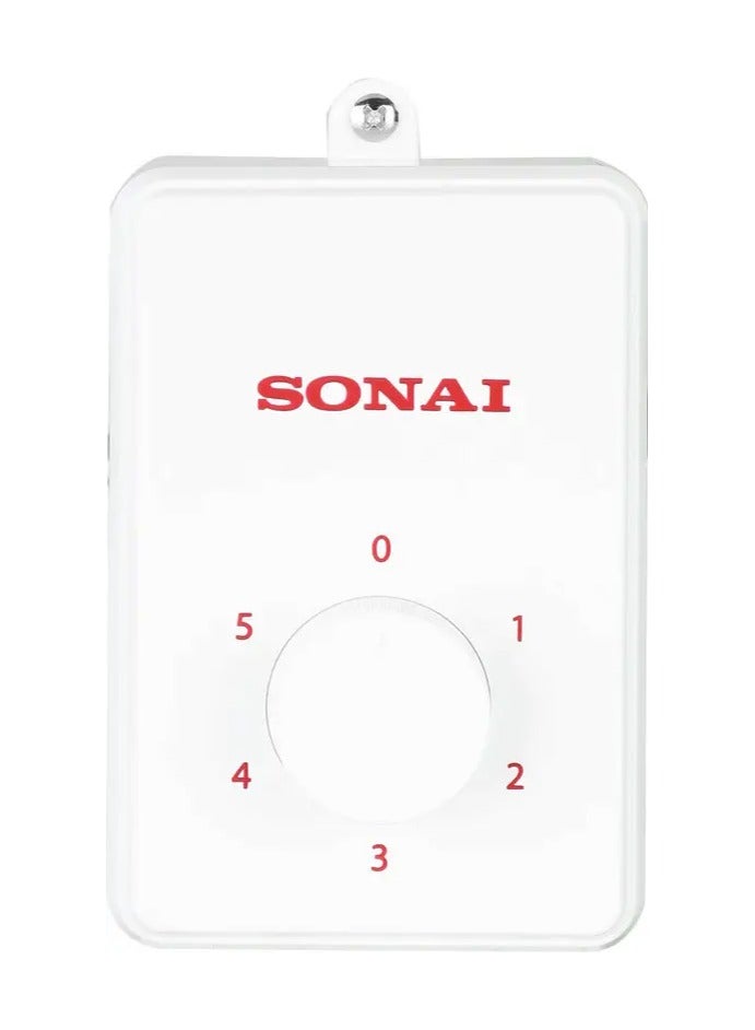 سوناي مروحة سقف/ 56 بوصة / 5 سرعات / 3 ريش/ 75وات - Image 4