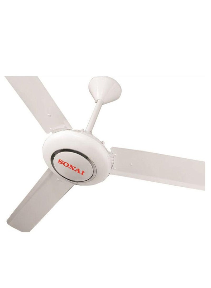 سوناي مروحة سقف/ 56 بوصة / 5 سرعات / 3 ريش/ 75وات - Image 5