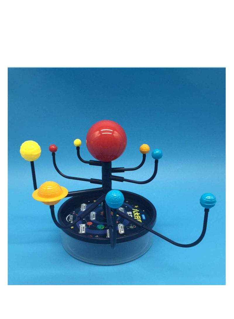 SYOSI Solar System Model Educational Toys the Nine Planets Planetarium Learning Model for Pupils Kids Child Solar System Mobile Making Kit Fun Science for Girls Boys Glow in the Dark - Image 2