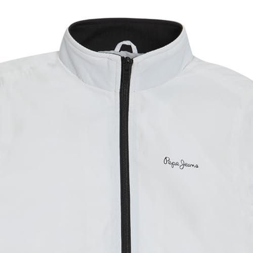 Pepe Jeans Boys White Full Sleeve Lightweight Jacket - Image 2