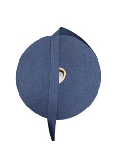 ABB Ropes & Niwars ABB Ropes Niwars Navy Blue 38mm Cotton Webbing Tape Strapping Belt Strap Bag Making Sofa Elastic Webbing Furniture Repair DIY Upholstery Modification Elastic Belt 25 Mtrs 
