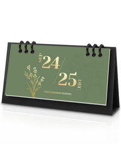 KONVINIT Small Desk Calendar 2024-2025, 6.8" X 3.7", 2025 Desk Calendar - Runs From Sep. 2024 Until Dec. 2025, 16 Months Mini Desktop Calendar For School, Home And Office Supplies  - Image 1