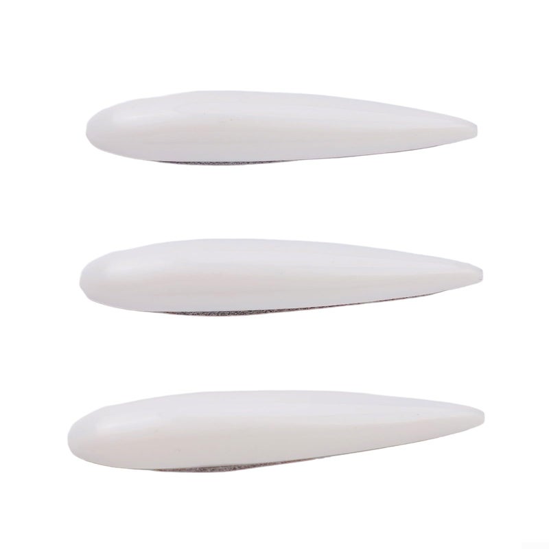 White Car Door Edge Guard Bumper Protection Strip 12 Piece Set Scratch Resistant - Image 3