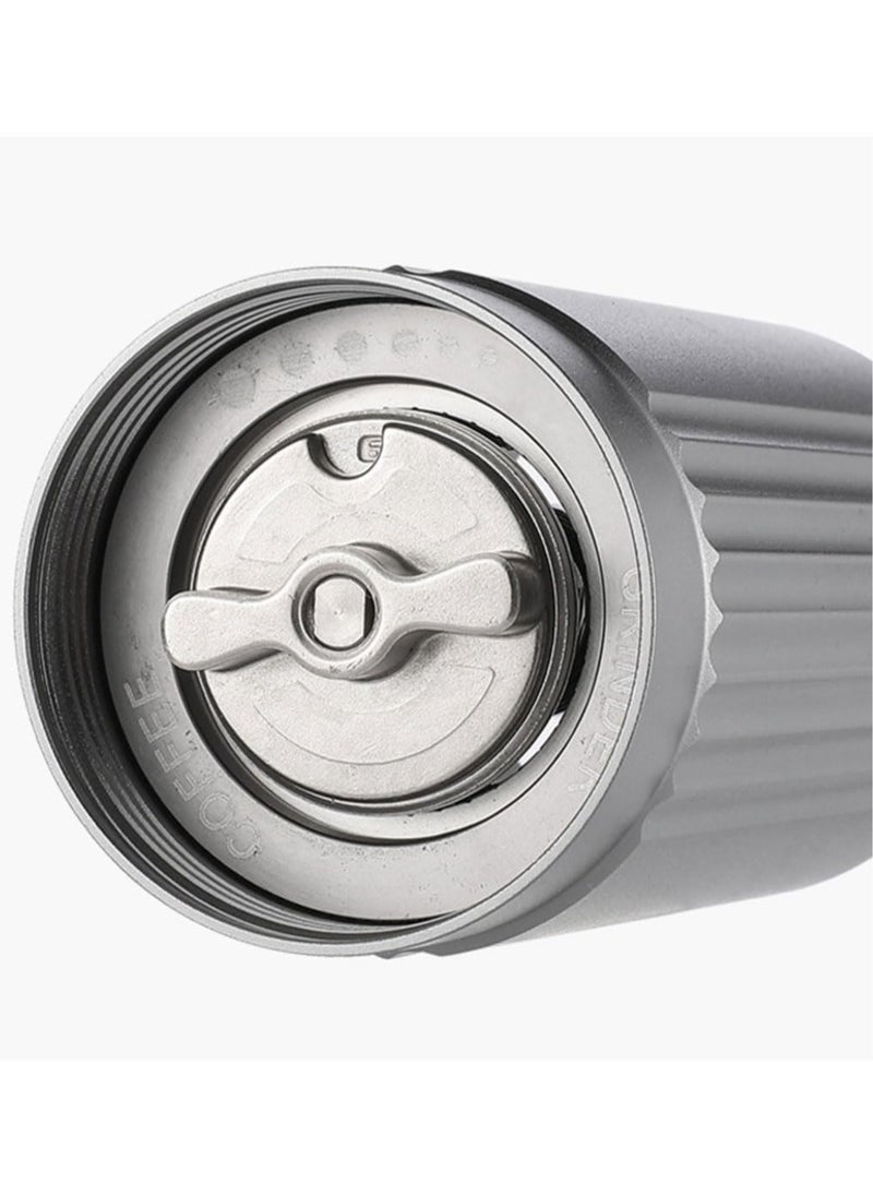 MIBRU - Manual Coffee Bean grinder gray K6 Portable Mini Coffee Grinder With Adjustable Settings, Suitable Use For Home, Office And Travel - Image 1
