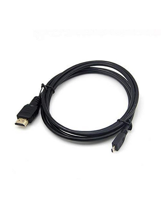 AlyKets Hdmi To Micro Hdmi Cable6Ft 4K 1080Ti 3D Hdmi Cord For Gopro Hero 4 5 6 7 Blackraspberry Pi 4 Nikon Coolpix D3400 D3500Sony A6000 Camera - Image 3