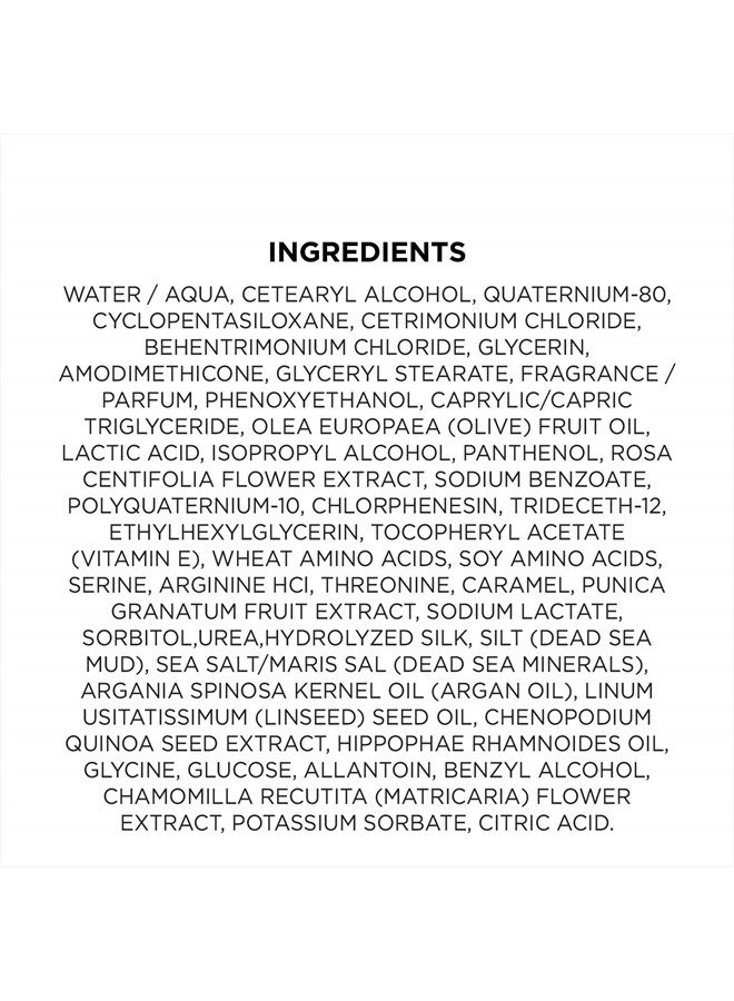 Seacret Mud Hair Mask with Argan Oil & Minerals From The Dead Sea, A Reviving Hair Mask For Damaged Hair, Suitable For All Hair Types, 8.5 FL.OZ - Image 4