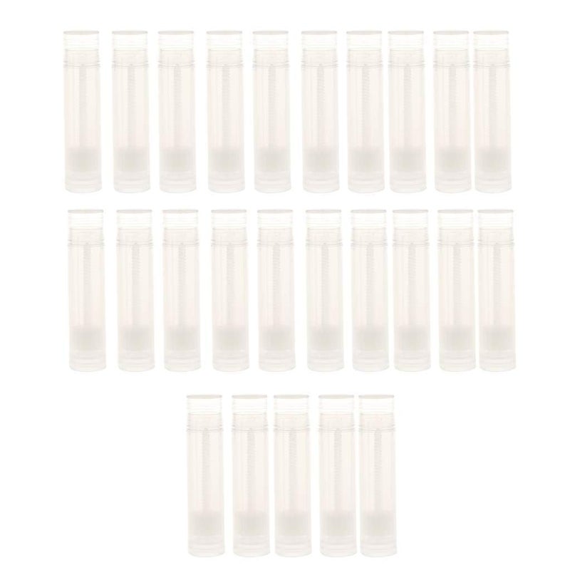 Shree Maha Clear Empty Lip Gloss Tubes 50 Piece Set of 5g DIY Lipstick Refillable Cosmetic Containers for Custom Designs - Image 3