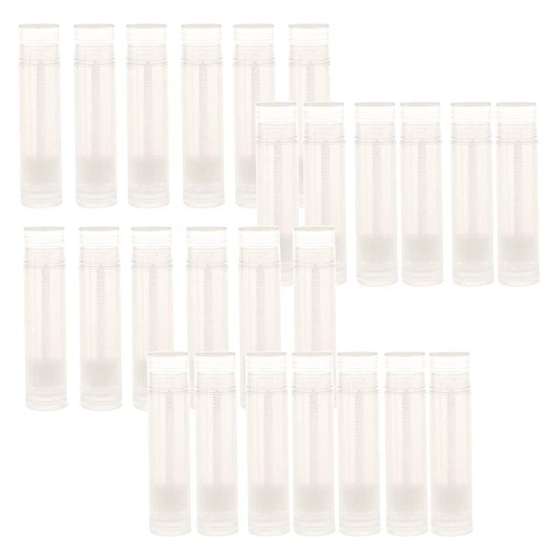 Shree Maha Clear Empty Lip Gloss Tubes 50 Piece Set of 5g DIY Lipstick Refillable Cosmetic Containers for Custom Designs - Image 4