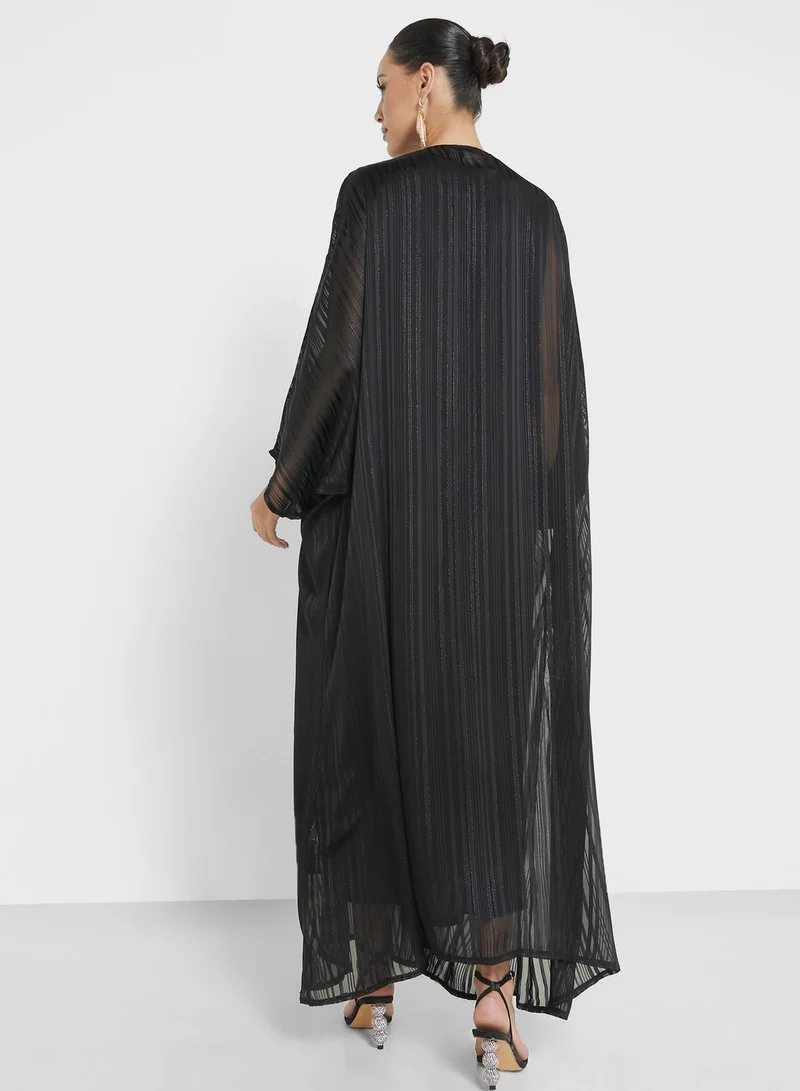 خزانة Satin Abaya With Inner