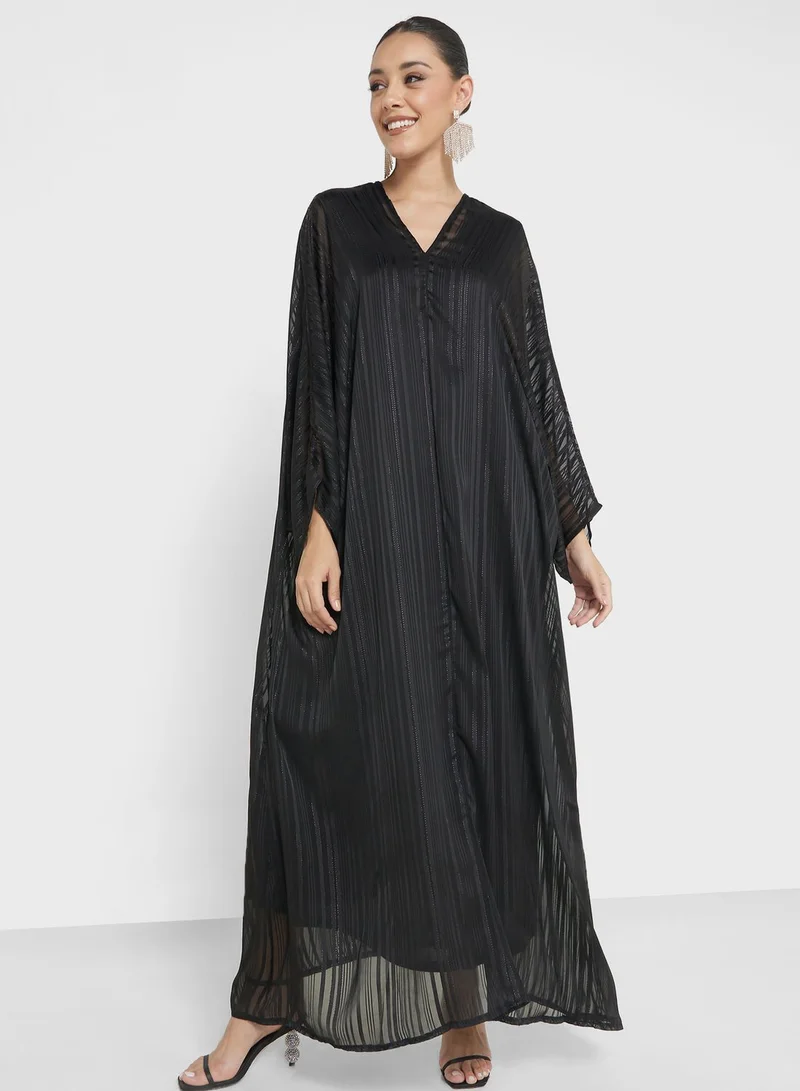 خزانة Satin Abaya With Inner