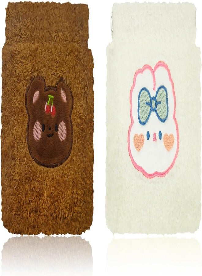 TUPERMAR Plush Cute Little Animals Women Girls Small Mini Wallet Earphone Bag Cute Coin Purse Pouch Change Purse Coin Pouch Bag - Image 1