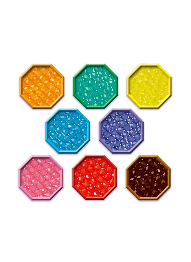 Aquabeads - Jewel Bead Pack - Arts & Crafts Bead Refill Kit For Kids 4+ - Expand Your Aquabeads Creations With 800+ Jewel Beads In 8 Colors - Image 1