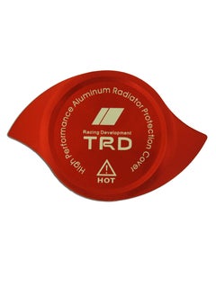 Generic Trd Radiator Cap Cover Fit For Toyota - Red  - Image 2
