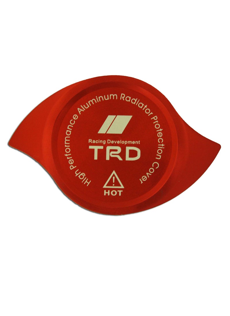 Generic Trd Radiator Cap Cover Fit For Toyota - Red  - Image 2