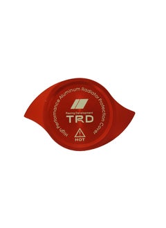 Generic Trd Radiator Cap Cover Fit For Toyota - Red  - Image 4