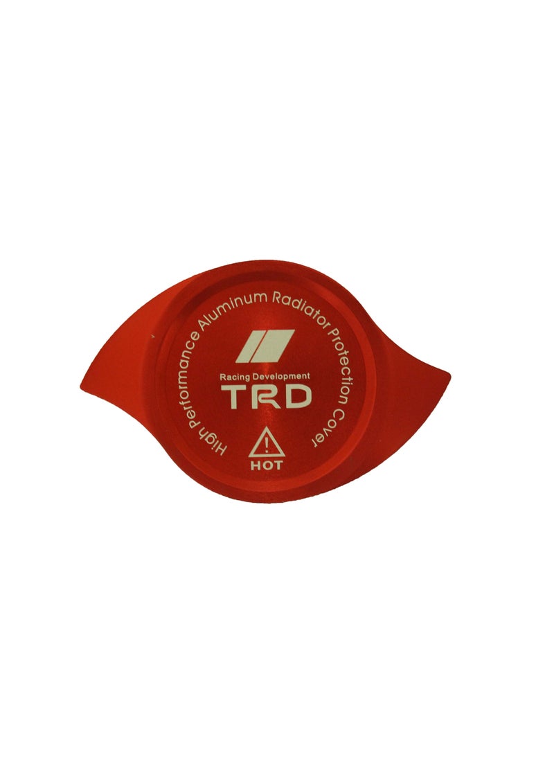 Generic Trd Radiator Cap Cover Fit For Toyota - Red  - Image 4
