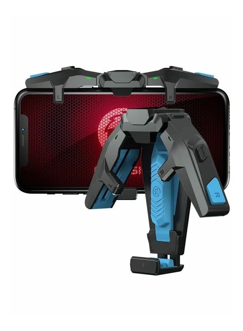 ACLIX F4 Falcon Mobile Gaming Triggers with Sensitive Joysticks for PUBG, Fortnite & Call of Duty | High-Precision Game Controller Buttons Compatible with iOS & Android Smartphones | Ergonomic Design for Comfortable Gameplay | Easy Clip-On Setup for Mobile Gaming - Image 1
