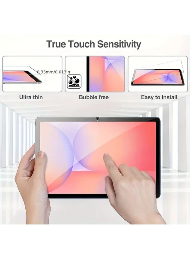 2 Pack Tempered Glass Screen Protector for Samsung Galaxy Tab S7 S8 S9 S9FE 11 Inch - Image 4