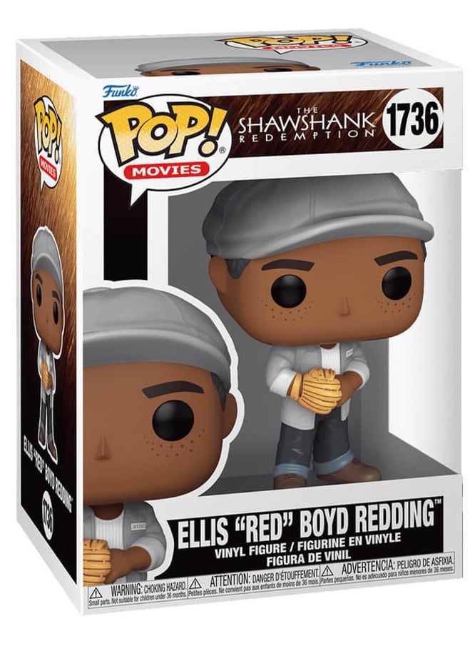 Funko Funko Pop! Movies: Shawshank Redemption - Ellis ''Red'' Boyd Redding #1736  - Image 2