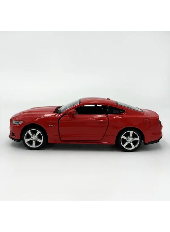 Red Alloy Ford Mustang Toy Car Mako Dafa Model For Halloween Christmas Gifts - Image 4