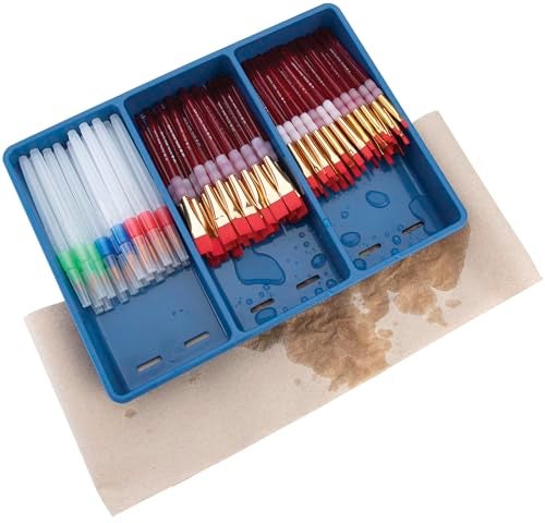 Royal Brush Big Kids Choice Brush Bonus Flat Classroom Pack, Assorted, Set of 72 Brushes and 12 Aprons - 406839 - Image 2
