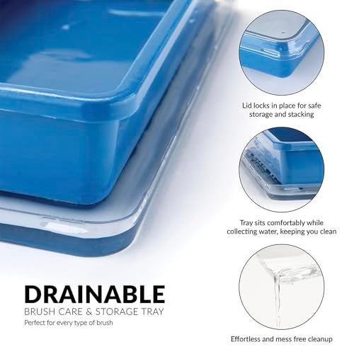 Royal Brush Big Kids Choice Brush Bonus Flat Classroom Pack, Assorted, Set of 72 Brushes and 12 Aprons - 406839 - Image 4