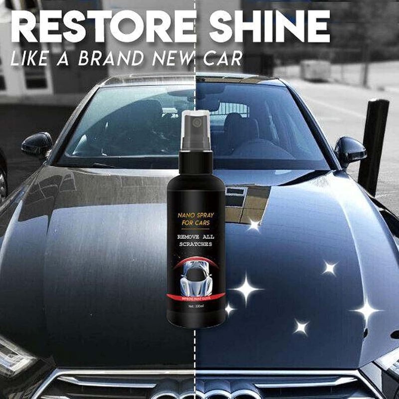 comfrt Nano Car Scratch Removal Spray, Car Nano Scratch Remover, Repair, Protection & Swirl Remover Polish, Scratch Removal for All Car Body, Removes Any Scratch and Mark (120ML) - Image 5