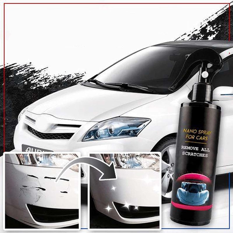 comfrt Nano Car Scratch Removal Spray, Car Nano Scratch Remover, Repair, Protection & Swirl Remover Polish, Scratch Removal for All Car Body, Removes Any Scratch and Mark (120ML) - Image 1