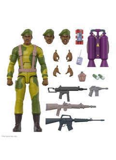 Super7 Ultimates! G.I. Joe Stalker - 7" G.I. Joe Action Figure With Accessories Classic Cartoon Collectibles And Retro Toys  - Image 1