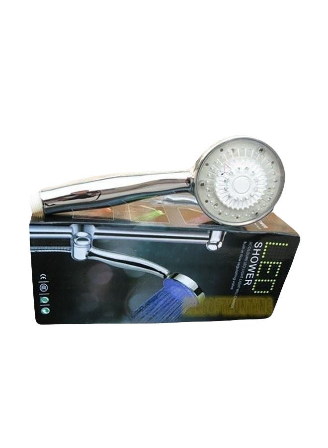 Loquat LED Shower Head Silver/White