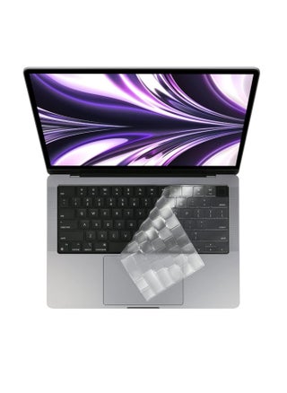 Premium Keyboard Cover Skin Ultra Thin for MacBook Air 15" M3 M2 (A3114 A2941), Air 13.6" (A3113 A2681) 2024-2021, Pro 14" 16" M4 M3 M2 M1 (A3112 A3401 A3185 A2918 A2992 A2779 A2442 A2991 A2780 A2485)Clear TPU Skin - pzsku/ZB9A506895FDD21C4C9C8Z/45/_/1686724688/152a44d8-c1d4-4e69-be49-17d72360ad0a