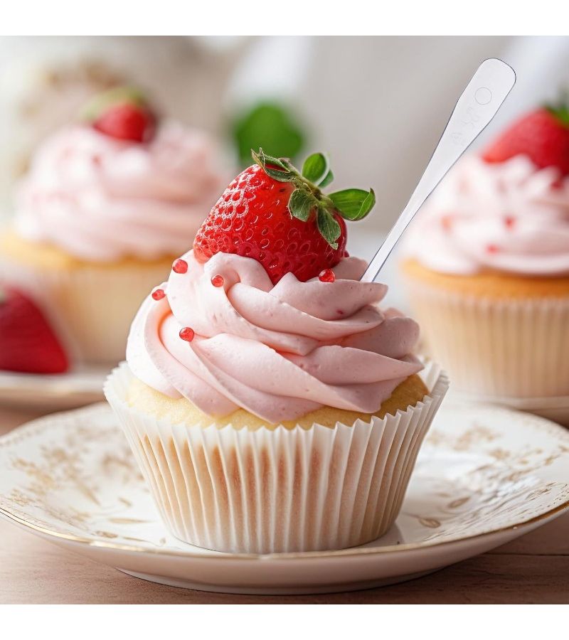 Set of 52 Clear Plastic Novelty Dessert Spoons for Party Tableware Weddings Holidays Birthdays And Events - Image 2