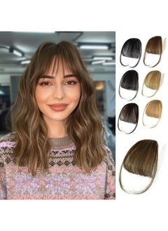 NAYOO Clip in Bangs - 100% Human Hair Bangs Clip in Hair Extensions  - Image 1