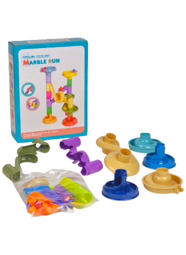33 Pcs Marble Run Building Construction Block Sets Early Educational Toy For Kids  - Image 2